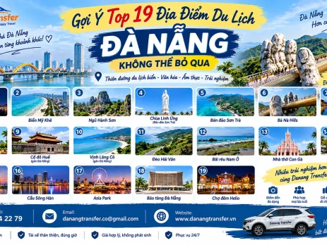 Top 19 địa điểm du lịch Đà Nẵng không thể bỏ qua
