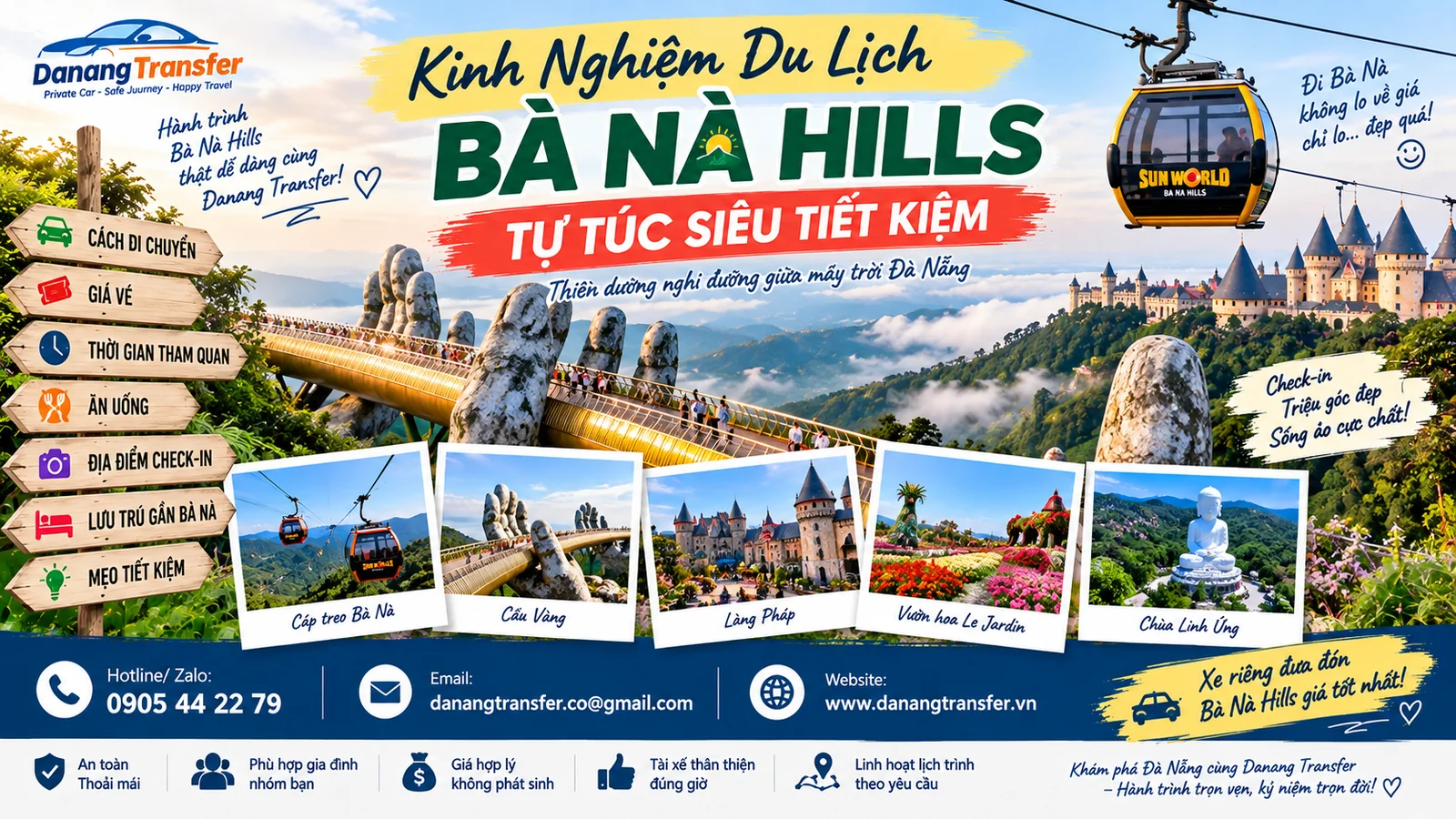 Kinh Nghiệm Du Lịch Bà Nà Hills Tự Túc SIÊU TIẾT KIỆM