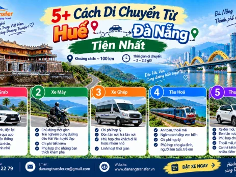 5+ Cách Di Chuyển Từ Huế Đi Đà Nẵng Tiện Nhất