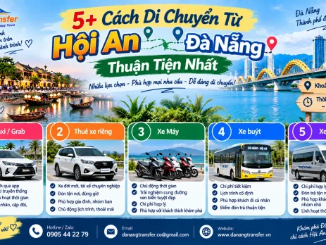 5+ Cách Di Chuyển Từ Hội An Đi Đà Nẵng Thuận Tiện Nhất