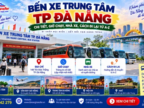 Bến xe trung tâm TP Đà Nẵng chi tiết giờ chạy nhà xe cách đi lại