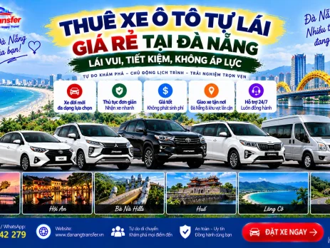Thuê xe ô tô tự lái giá rẻ tại Đà Nẵng