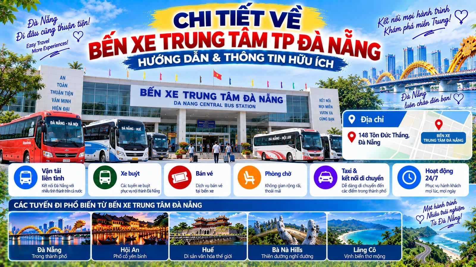 Chi Tiết Về Bến Xe Trung Tâm TP Đà Nẵng – Hướng Dẫn & Thông Tin Hữu Ích