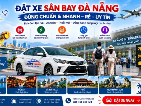 Đặt Xe Sân Bay Đà Nẵng Đúng Chuẩn & Nhanh – Rẻ – Uy Tín