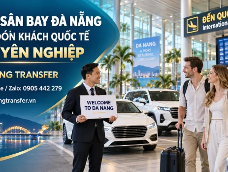 Taxi sân bay Đà Nẵng đưa đón khách quốc tế chuyên nghiệp