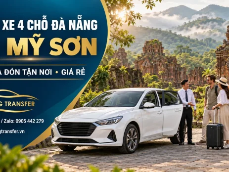 Thuê xe 4 chỗ Đà Nẵng đi Mỹ Sơn – Đưa đón tận nơi, giá rẻ