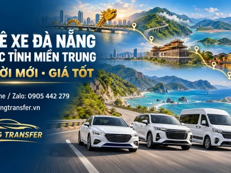 Thuê xe Đà Nẵng đi các tỉnh miền Trung – Xe đời mới, giá tốt
