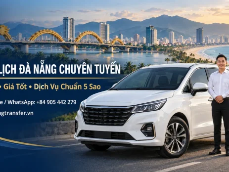 Xe du lịch Đà Nẵng chuyên tuyến tiện lợi, giá tốt, dịch vụ chuẩn 5 sao