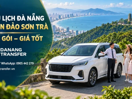 Xe du lịch Đà Nẵng đi bán đảo Sơn Trà, chùa Linh Ứng và tượng Phật Bà