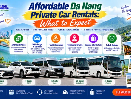 Affordable Da Nang Private Car Rentals – What to Expect