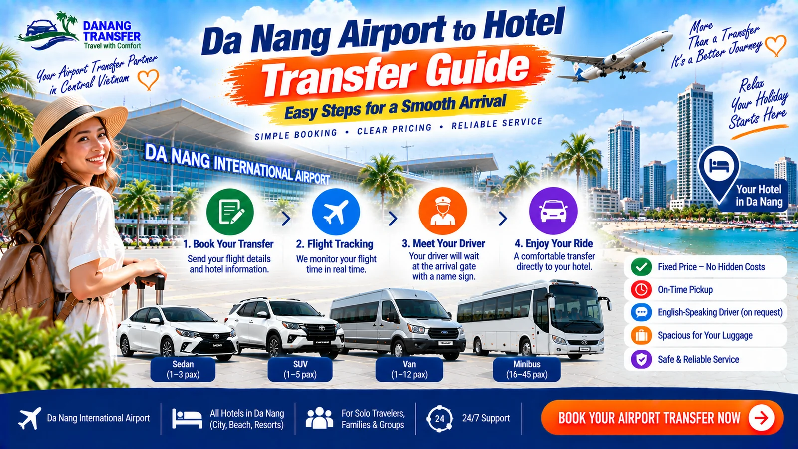 Da Nang Airport to Hotel Transfer Guide