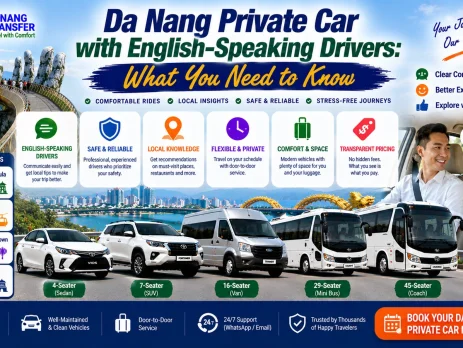 Da Nang Private Car with English-Speaking Drivers – What You Need to Know
