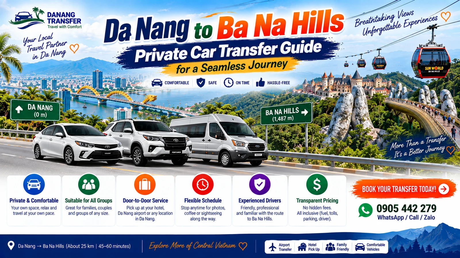 Da Nang to Ba Na Hills Private Car Transfer Guide for a Seamless Journey