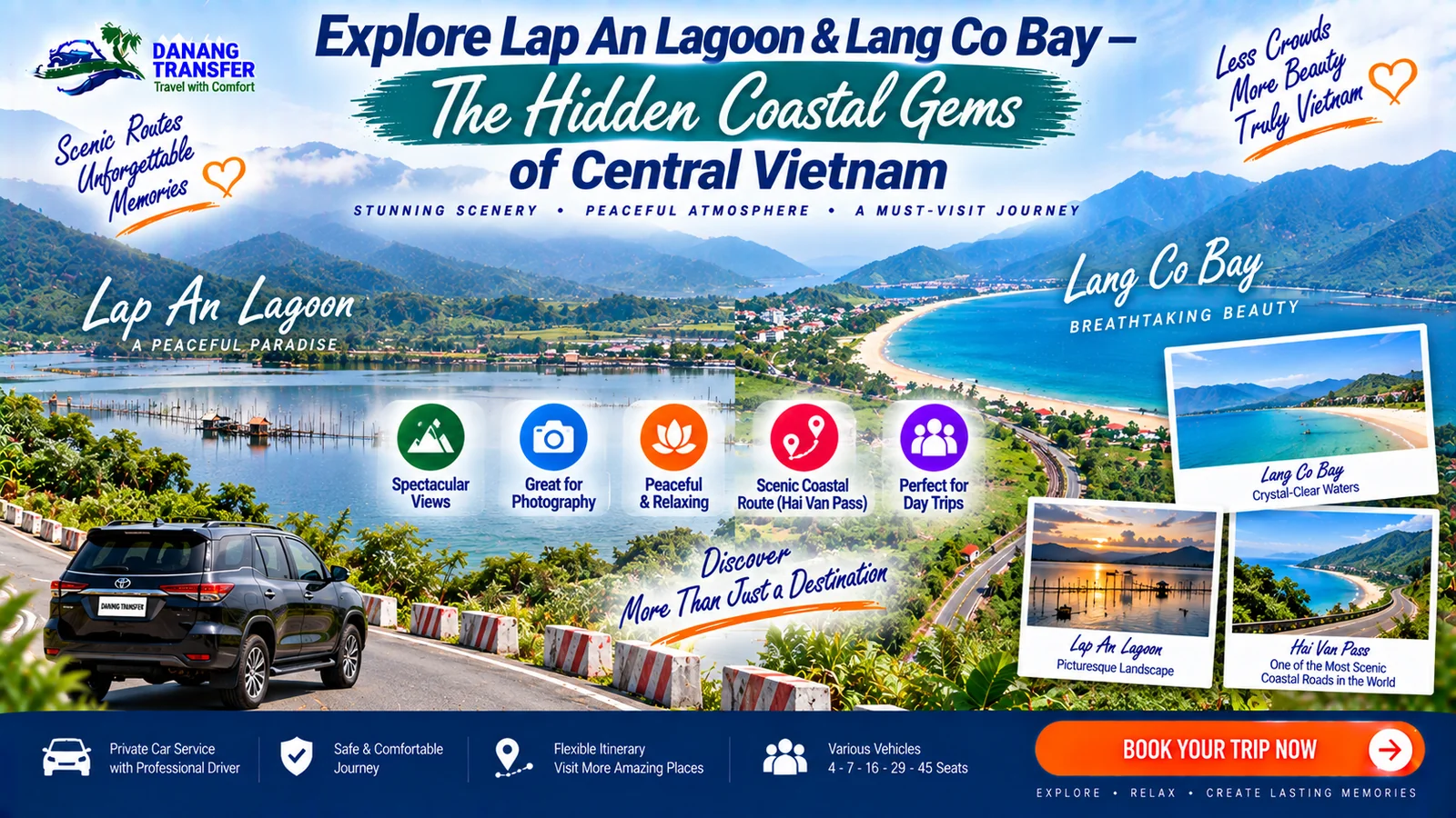 Explore Lap An Lagoon and Lang Co Bay – Hidden Coastal Gems of Central Vietnam