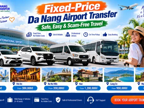 Fixed-Price Da Nang Airport Transfer – Safe, Easy & Scam-Free Travel