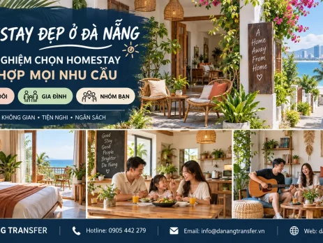 Homestay đẹp ở Đà Nẵng phù hợp cho cặp đôi, gia đình và nhóm bạn