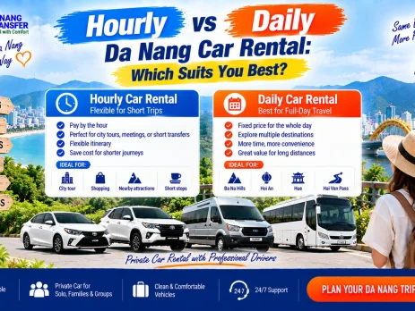 Hourly vs Daily Da Nang Car Rental – Which Suits You Best