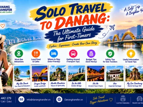 Solo travel to Danang guide for first-time travelers with attractions, local food, accommodation, transport and safety tips