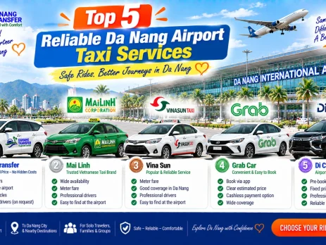 Top 5 Reliable Da Nang Airport Taxi Services