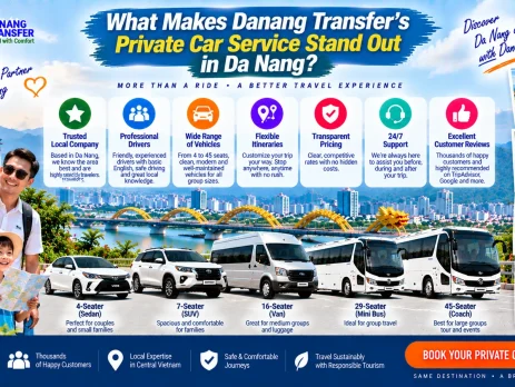What Makes Danang Transfer’s Private Car Service Stand Out in Da Nang