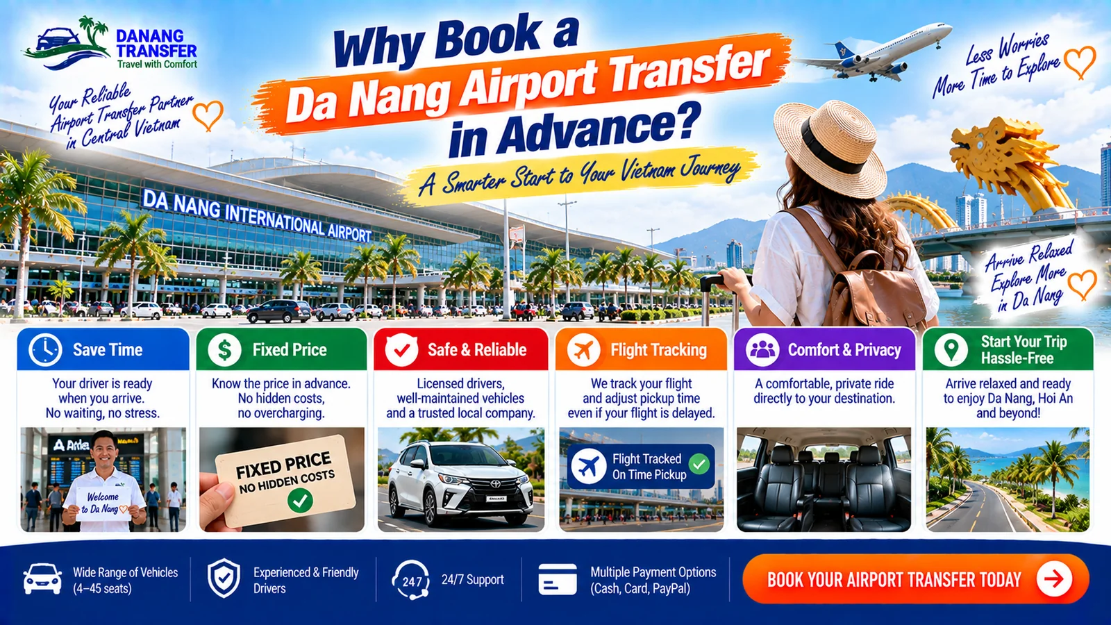 Why Book a Da Nang Airport Transfer in Advance
