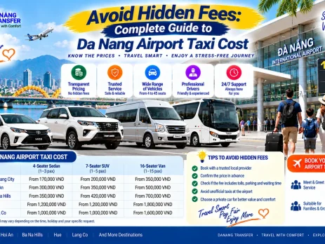 Avoid Hidden Fees – Da Nang Airport Taxi Cost Guide