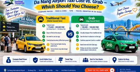 Da Nang Airport Taxi Cost vs Grab – Which Should You Choose