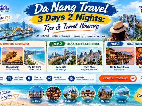 Da Nang Travel 3 Days 2 Nights – Tips and Travel Itinerary