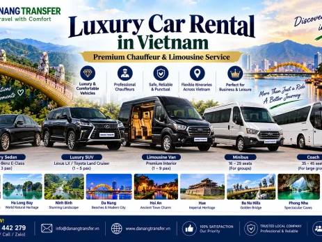 Luxury Car Rental in Vietnam – Premium Chauffeur & Limousine Service