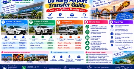 Da Nang airport transfer guide with car options, prices and booking tips
