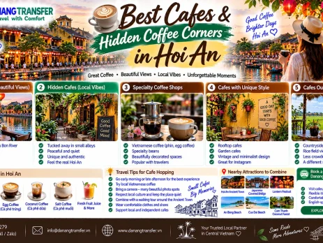 Best cafes and hidden coffee corners in Hoi An with riverside views, local coffee and travel tips