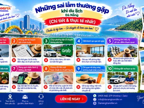 Những sai lầm thường gặp khi du lịch Đà Nẵng chi tiết và thực tế nhất