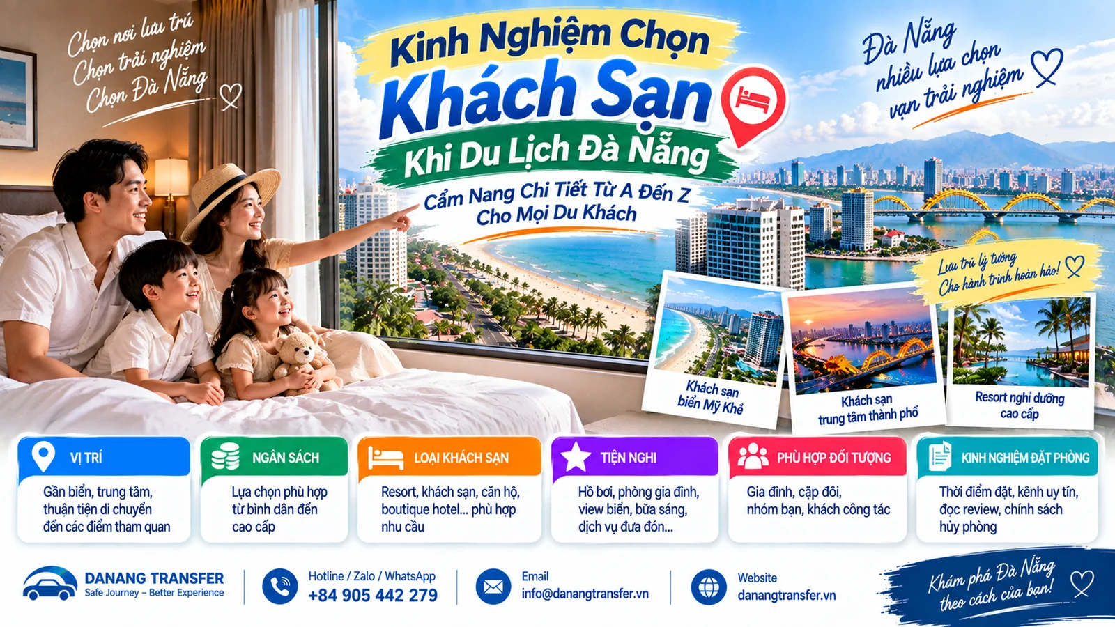 Kinh nghiệm chọn khách sạn khi du lịch Đà Nẵng cẩm nang chi tiết từ A đến Z