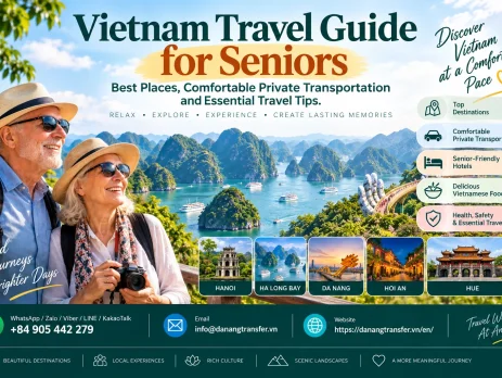 Vietnam Travel Guide for Seniors – Best Places, Comfortable Private Transportation and Essential Travel Tips.
