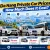 Da Nang private car prices for 4-seat, 7-seat and 16-seat vehicles with professional driver
