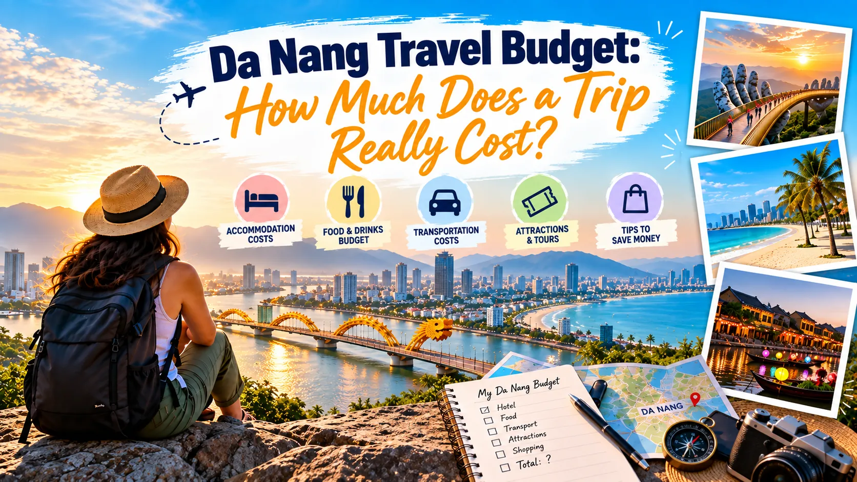 Da Nang travel budget – how much does a trip really cost including accommodation, food, transportation and attractions