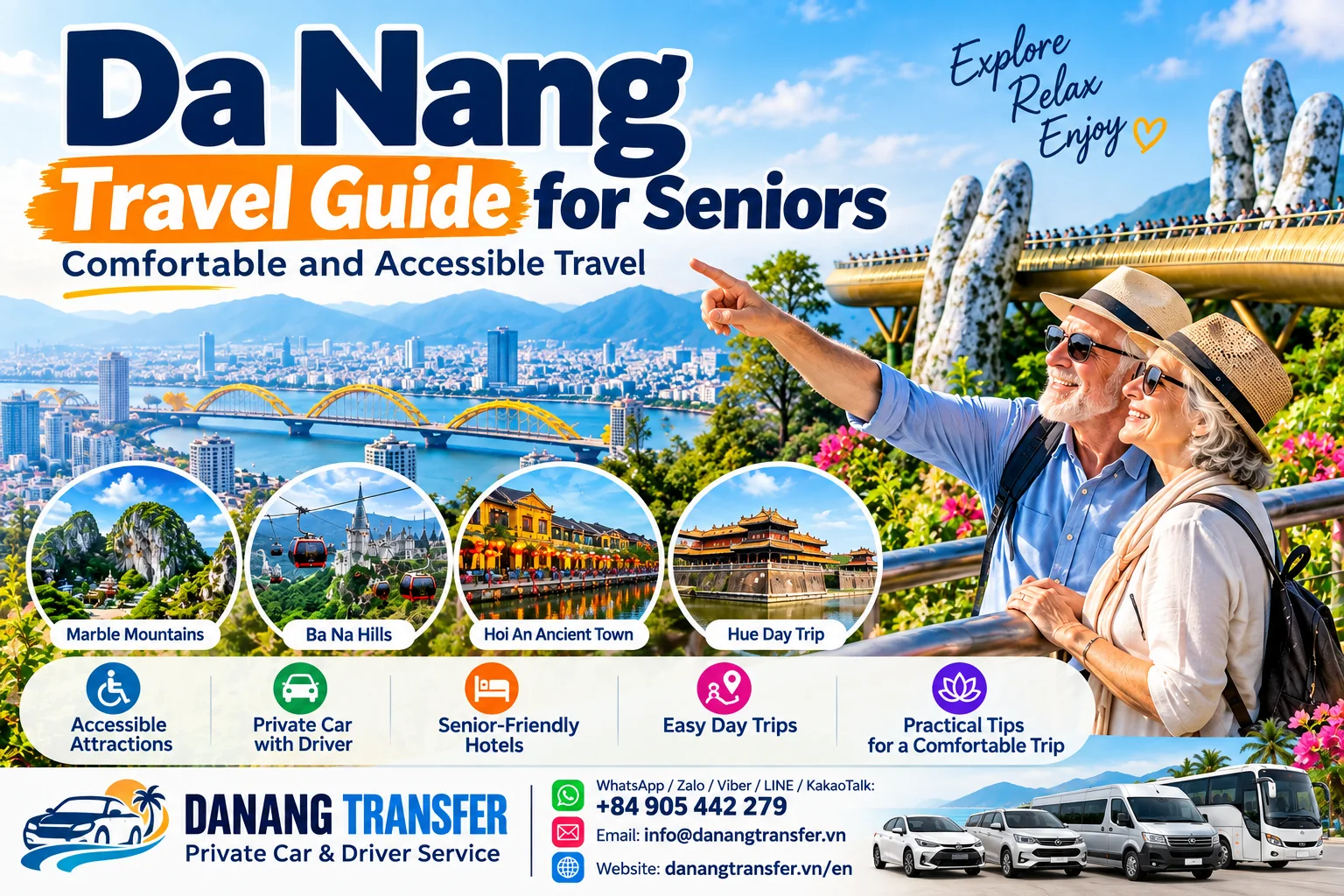 Da Nang Travel Guide for Seniors – Comfortable and Accessible Travel